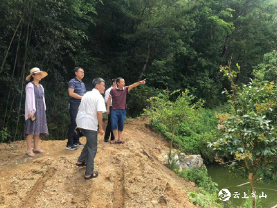 縣水利湖泊局對納入“雷霆行動”整治的小微水體進行巡回督辦