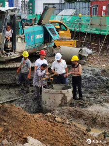 英山县九昇城发集团积极推进城北农贸市场项目建设