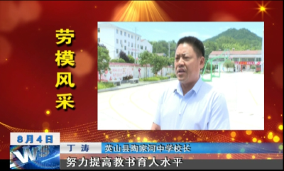 【劳模风采】丁涛：山乡教育的孺子牛