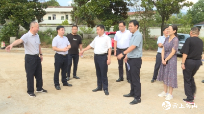  【经济突围进行时•聚力项目建设】郑光文调研指导毕昇纪念园建设工作