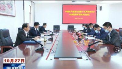 中国共产党英山县第十五次代表大会代表资格审查委员会会议召开 