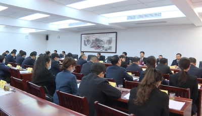 【聚焦两会】县十九届人大一次会议召开主席团第四次会议