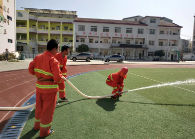 英山县实验小学开展消防技能培训