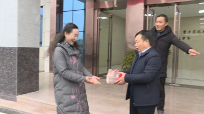 湖北志强建筑工程有限公司为残疾儿童捐赠20万元爱心善款