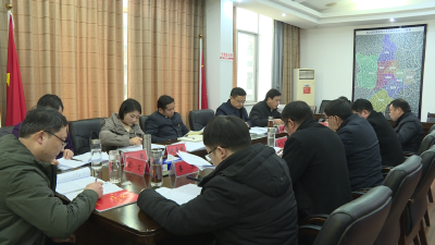 郑光文到会指导县委办公室党史学习教育专题民主生活会