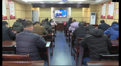 我县收看全省疫情防控工作视频调度会