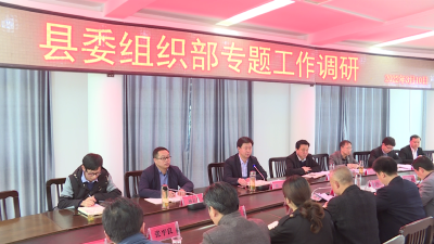 周锋到县教育局开展专题调研