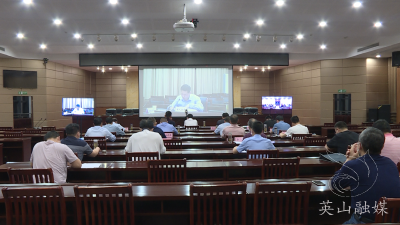 我县集中收看全市优化营商环境工作专题剖析视频会