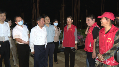 郑光文督办城东隔离点建设情况