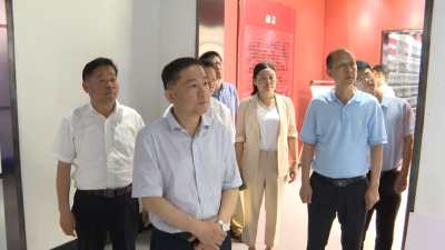 金鑫来我县调研长征国家文化公园英山园区项目建设