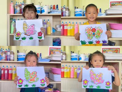县第二幼儿园开设创意美术特色课程