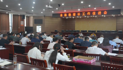 【快讯】全县稳增长工作促进会召开