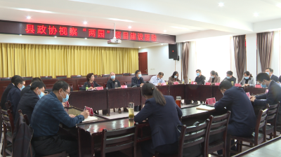 县政协组织委员视察  助力重点项目建设
