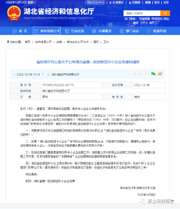 我县12家企业荣获“湖北省创新型中小企业”称号