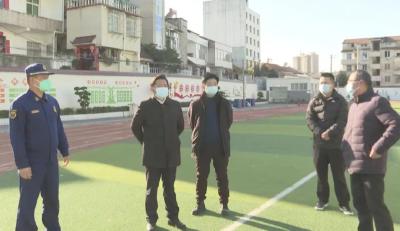 郑光文检查督办冬季安全生产工作  