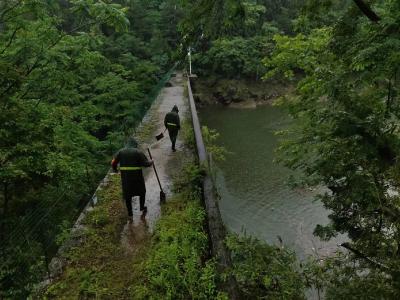 吴家山林场：抓牢安全绳 筑牢防汛网