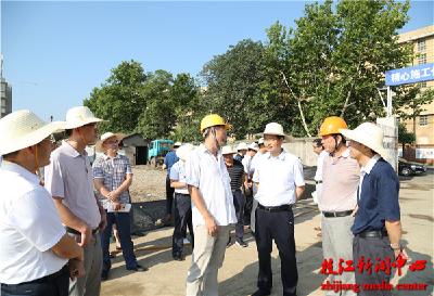刘丰雷 丁庆荣调研工业项目