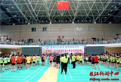 2018湖北省少年羽毛球锦标赛在枝开拍