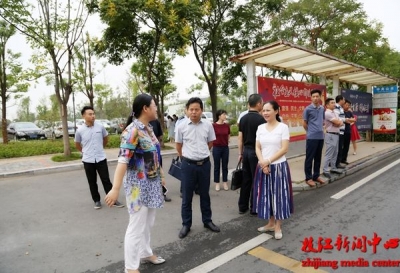 市领导调研2018第九届环中国国际公路自行车赛筹备工作情况