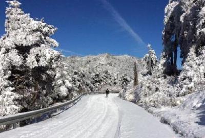 湖北多地迎今冬第一场雪 