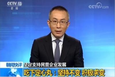 丁庆荣市长与央视特约评论员杨禹老师“面对面”  问计县域经济和民营经济发展