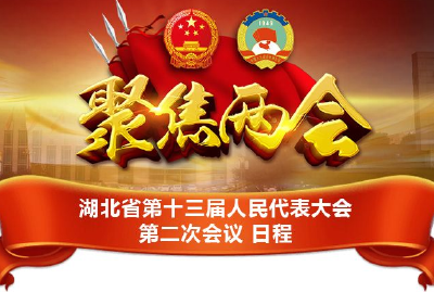 一图了解湖北省第十三届人民代表大会第二次会议日程