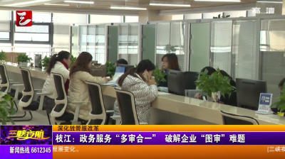 枝江：政务服务“多审合一” 破解企业“图审”难题