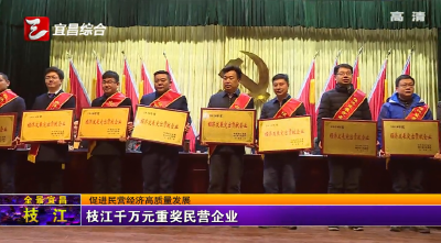 枝江千万元重奖民营企业