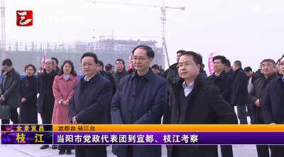 当阳市党政代表团到宜都、枝江考察