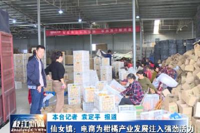 V视| 仙女镇：电商为柑橘产业发展注入强劲活力