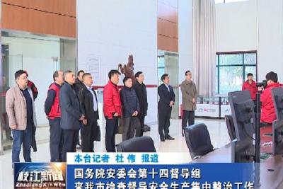 V视| 国务院安委会第十四督导组来我市检查督导安全生产集中整治工作