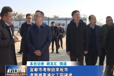 V视| 宜都市考察团来我市考察姚家港化工园建设