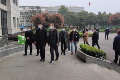 麻城市财政局到枝江考察学习财政电子票据改革工作