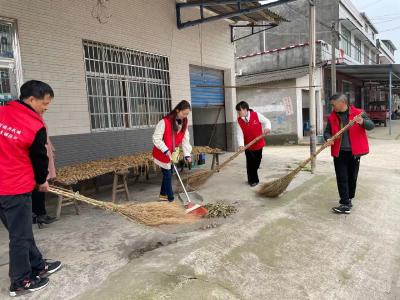 市委党校志愿服务队：共驻共建 洁净村庄