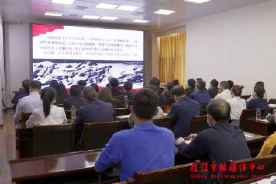 市委宣讲团到市水利和湖泊局开展党史学习教育宣讲