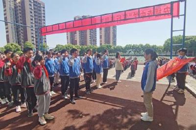 笃行报国志 永远跟党走 安福寺中学举行离队入团宣誓仪式