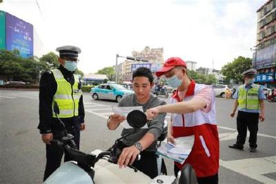 枝江开展摩托车、电动车交通安全专项整治行动