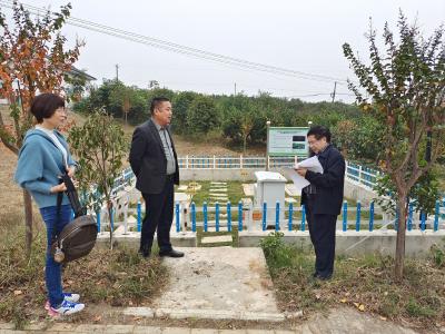 市审计局关注农村生活污水治理情况