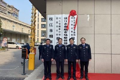 枝江成立宜昌首个涉烟联合执法工作室