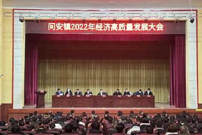 问安镇召开2022年经济高质量发展大会暨党员春训大会