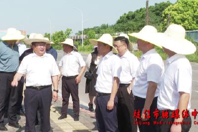 黄芳帅调研我市“清违行动”推进情况