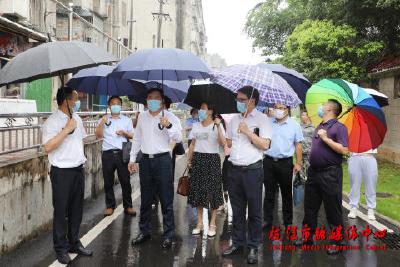 余峰调研督导创建全国文明典范城市工作时强调 让人民群众在共创共建过程中共享