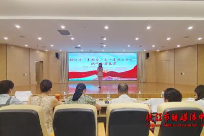枝江市举办“干好每一天·喜迎二十大”演讲比赛复赛