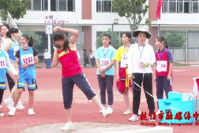 奔跑吧少年！枝江市第十六届中小学生田径运动会开幕