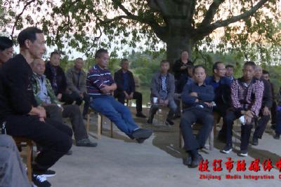 屋场会上话“共同”    “缔造”幸福新桃园