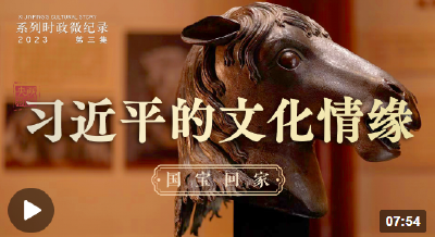 习近平的文化情缘丨国宝回家
