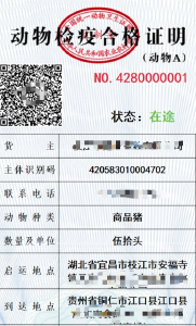 “NO.4280000001” 全国首张，枝江开出！