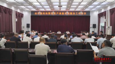 枝江市召开国有经营性资产清查专项整治工作会议