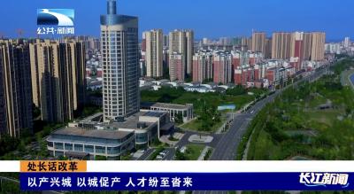 【长江新闻】处长话改革 | 以产兴城 以城促产 人才纷至沓来