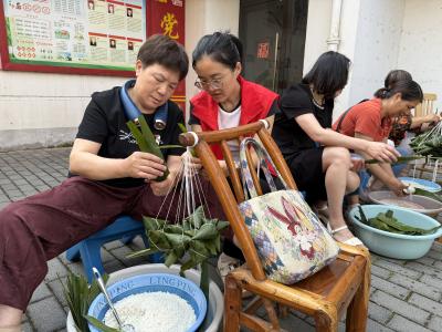 五柳树社区：粽香糖韵庆端午 传统文化共传承